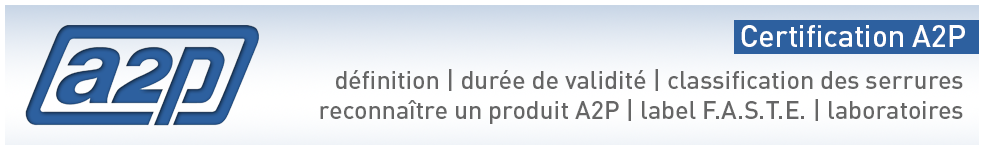 Certification A2P